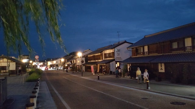 今井町・夜の街並み