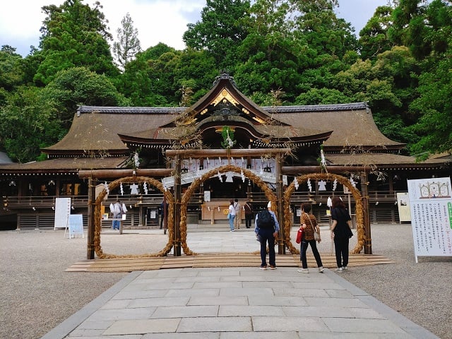 大神神社・茅の輪くぐり②(2024,7)