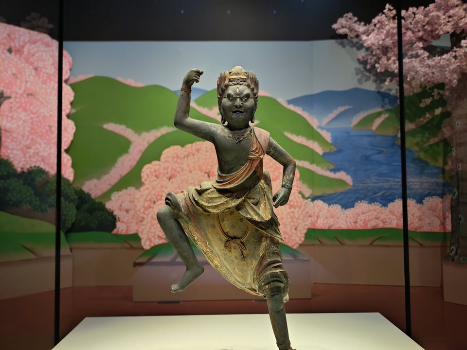 展示中・ロサンゼルスから里帰り中の蔵王権現立像