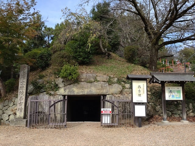 文珠西古墳・全景