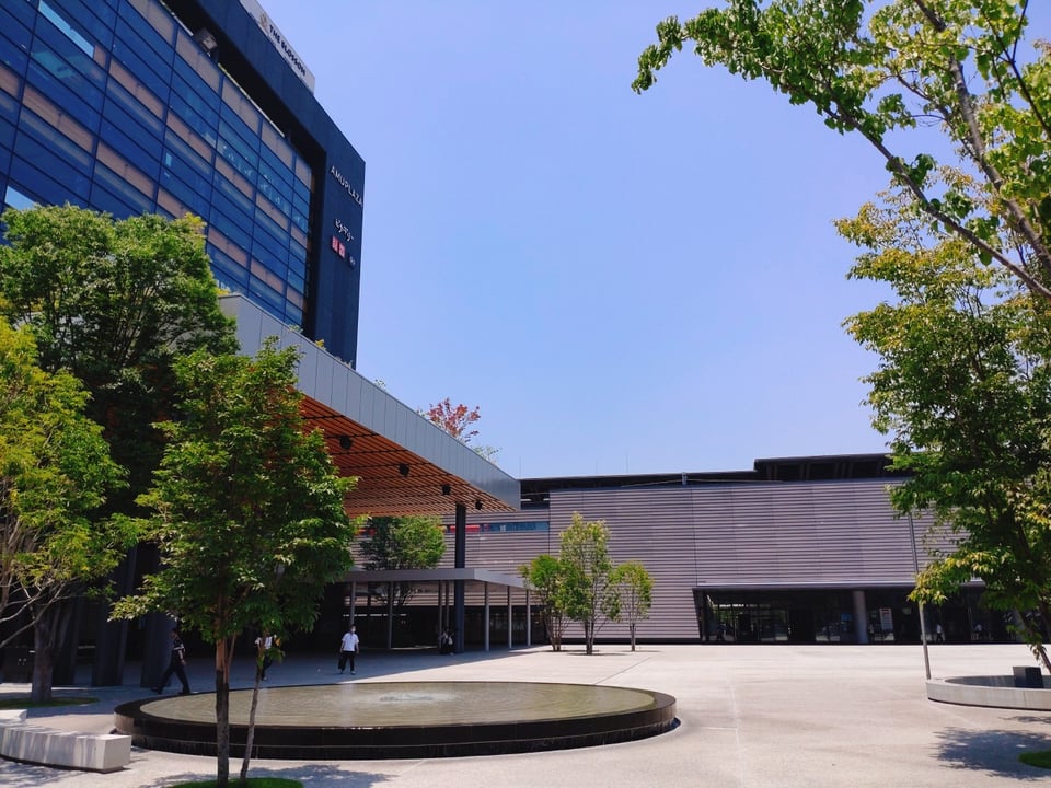 熊本駅前（2023,6撮影）