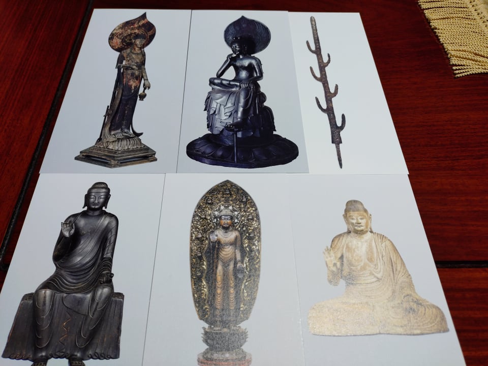 超国宝展で展示されたものの中から特に印象深いものを並べました。