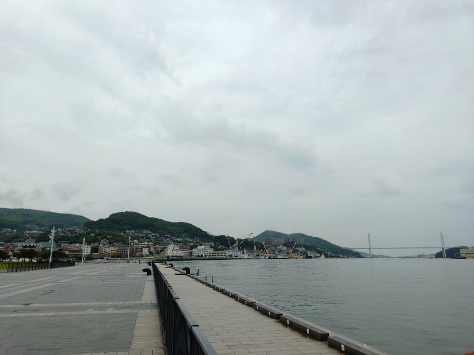 長崎・海辺の公園