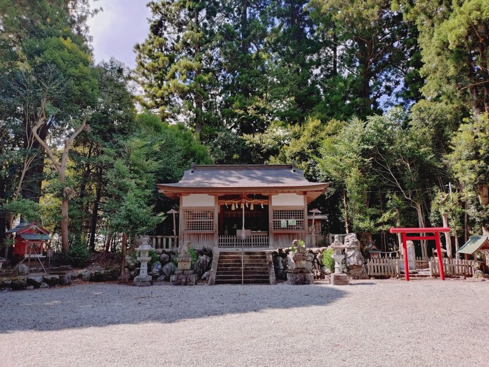 御杖村・四社神社(2025,9,1撮影)