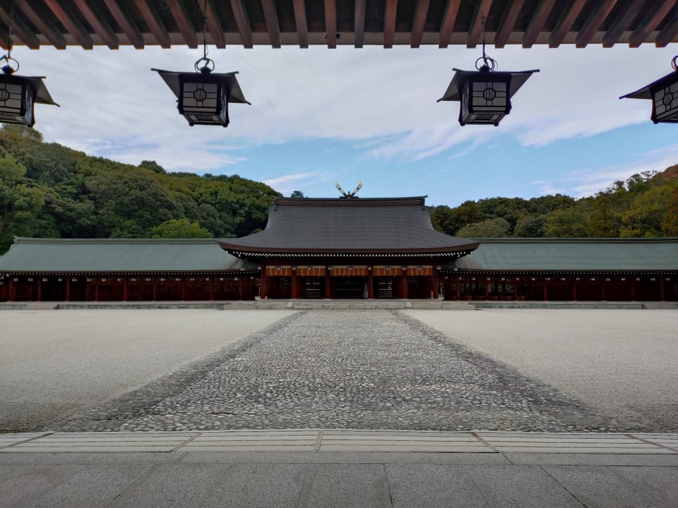 橿原神宮・内拝殿（2025,12,11）