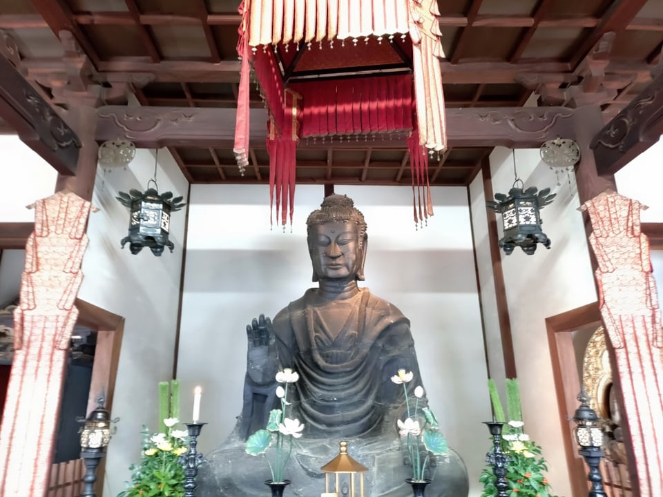 飛鳥寺・飛鳥大仏（2026,1,22）