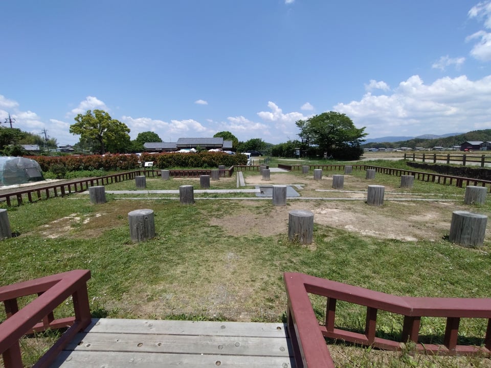 飛鳥水落遺跡・全景