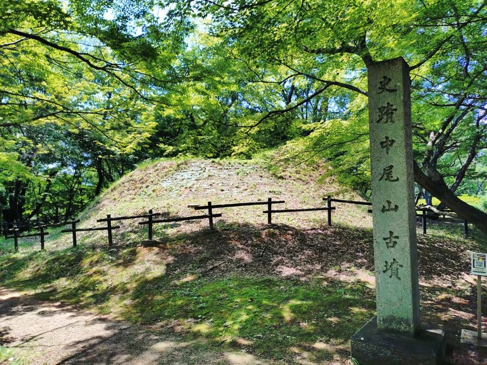 中尾山古墳・全景