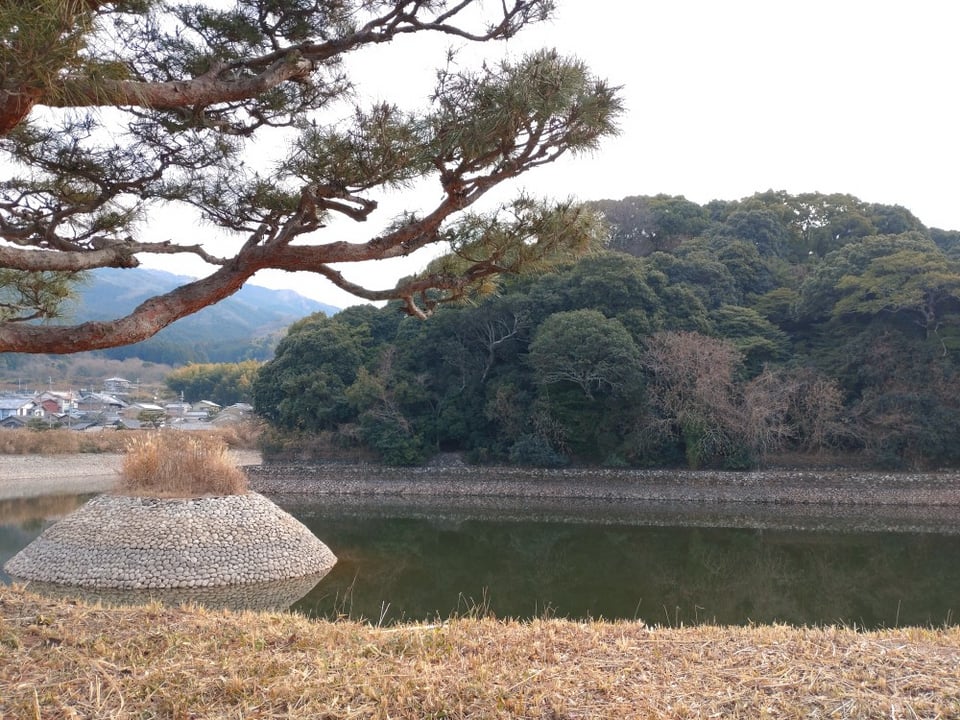 崇神天皇陵・前方部