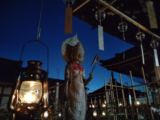 8月13日・14日、おふさ観音風鈴まつり・夜間拝観が開催されます