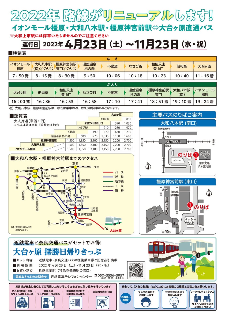 大 台ケ原 バス